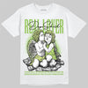 Air Max 95 Big Bubble Neon Yellow DopeSkill T-Shirt Real Lover Graphic Streetwear - White