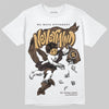 Jordan 5 “Earth/Metallic Gold” DopeSkill T-Shirt Nevermind Garaphic Streetwear - White 