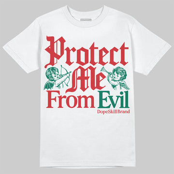 Jordan 5 ‘El Grito’ DopeSkill T-Shirt Protect Me From Evil Graphic Streetwear - White