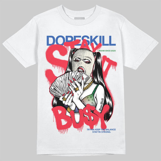 Jordan 11 City Pack “285” Atlanta DopeSkill T-Shirt Stay It Busy Graphic Streetwear - White