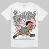 Air Max 95 OG “Pink Foam” DopeSkill T-Shirt No Fake Love Graphic Streetwear - White