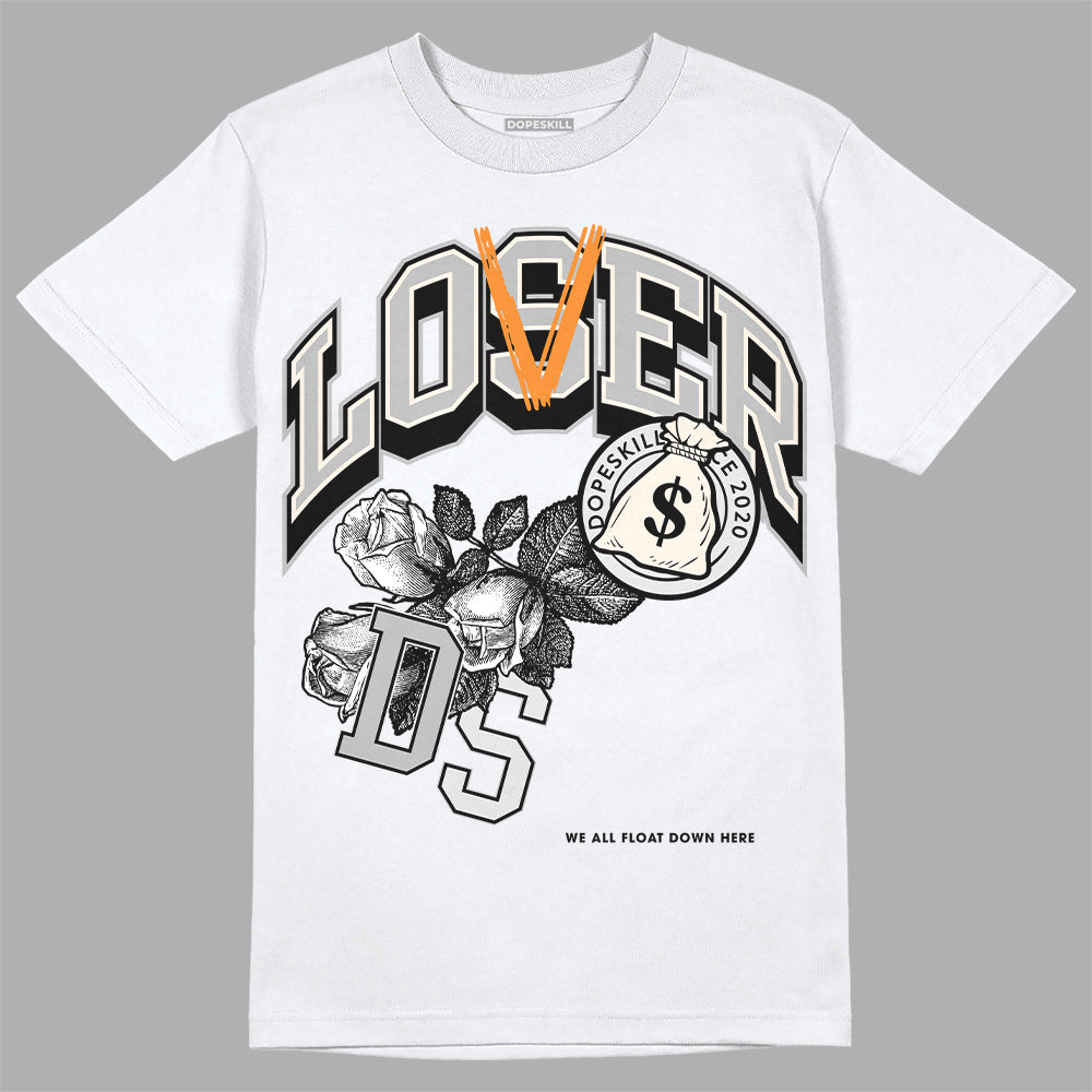 Dunk Low Cool Grey DopeSkill T-Shirt Loser Lover Graphic Streetwear - White 