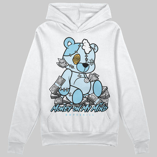 Vans Knu Stack Vintage Satin Dream Blue DopeSkill Hoodie Sweatshirt MOMM Bear Graphic Streetwear - White