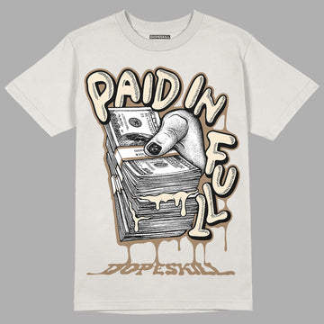 Jordan 5 SE “Sail” DopeSkill Sand T-shirt Paid In Full Graphic Streetwear