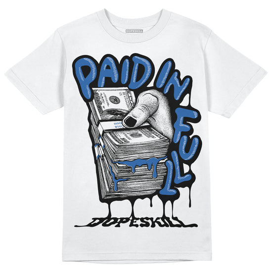 Jordan 11 Low “Space Jam” DopeSkill T-Shirt Paid In Full Graphic Streetwear - White