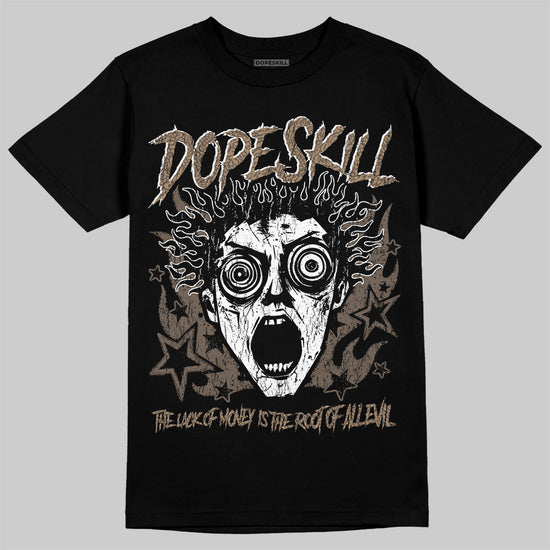 Jordan 3 GS “We Outside” DopeSkill T-Shirt Root of Evil Graphic Streetwear - Black