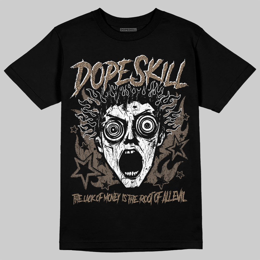 Jordan 3 GS “We Outside” DopeSkill T-Shirt Root of Evil Graphic Streetwear - Black