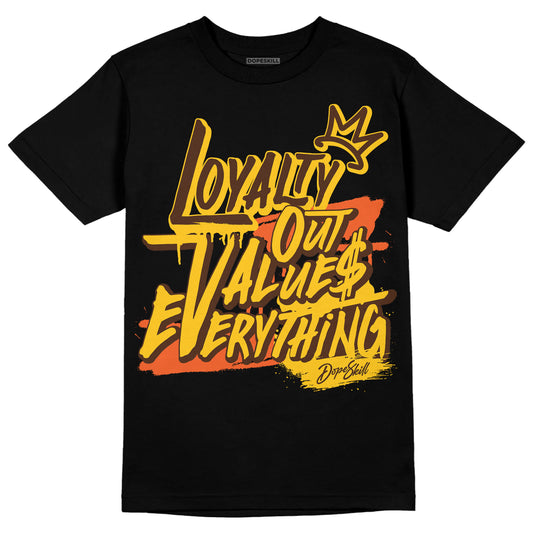 Yellow Sneakers DopeSkill T-Shirt LOVE Graphic Streetwear - Black