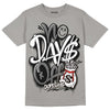 Grey Sneakers DopeSkill Grey T-shirt No Days Off Graphic Streetwear