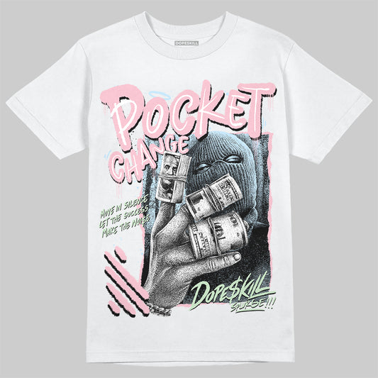 Jordan 4 Retro Valentine's Day (2026) (GS) DopeSkill T-Shirt Pocket Change Graphic Streetwear - White