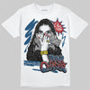 Jordan 12 Retro French Blue (2025) DopeSkill T-Shirt NPC Graphic Streetwear - White