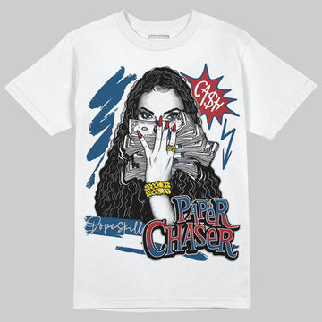 Jordan 12 Retro French Blue (2025) DopeSkill T-Shirt NPC Graphic Streetwear - White