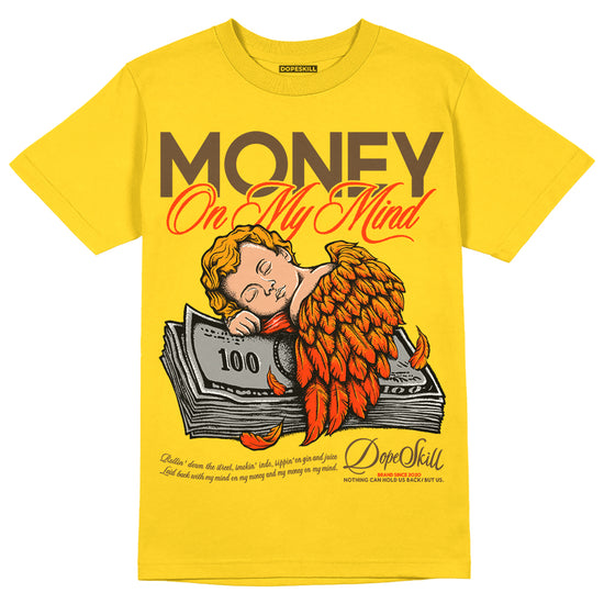 Jordan 6 “Yellow Ochre” DopeSkill Yellow T-shirt MOMM Graphic Streetwear