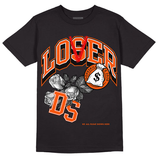 MSCHF Super Normal 2 Orange Milk DopeSkill T-Shirt Loser Lover Graphic Streetwear - Black