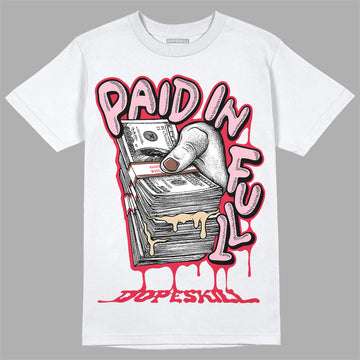 Dunk Low PRM Bacon DopeSkill T-Shirt Paid In Full  Graphic Streetwear - White 