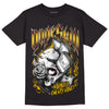 Dunk Yellow Bordeaux DopeSkill T-Shirt Money On My Mind Graphic Streetwear - Black