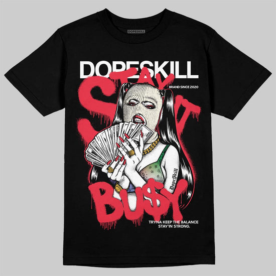 Jordan 11 City Pack “285” Atlanta DopeSkill T-Shirt Stay It Busy Graphic Streetwear - Black