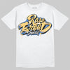 Travis Scott x Air Jordan 1 Low OG “Canary” DopeSkill T-Shirt Rare Breed Type Graphic Streetwear - White