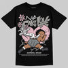 Air Max 95 OG “Pink Foam” DopeSkill T-Shirt No Fake Love Graphic Streetwear - Black