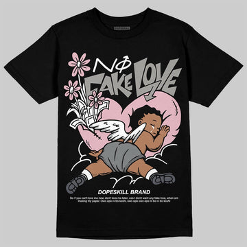 Air Max 95 OG “Pink Foam” DopeSkill T-Shirt No Fake Love Graphic Streetwear - Black
