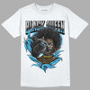 Jordan 2 Low "University Blue" DopeSkill T-Shirt New Black Queen Graphic Streetwear - White