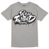 Jordan 4 Retro 'Wet Cement' DopeSkill Grey T-shirt Rare Breed Type Graphic Streetwear