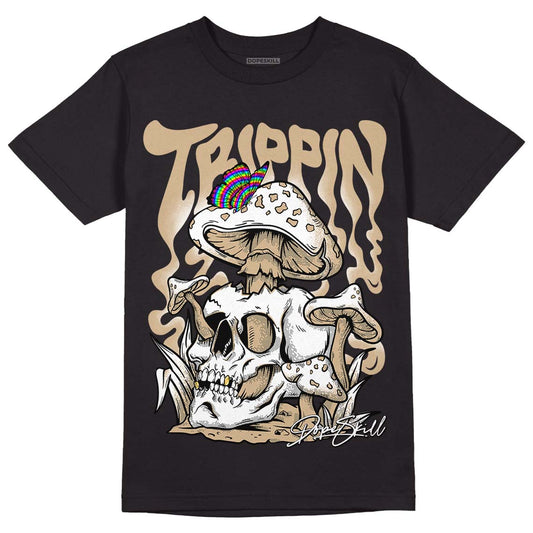 TAN Sneakers DopeSkill T-Shirt Trippin Graphic Streetwear - Black