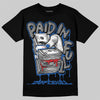 Jordan 3 "True Blue" DopeSkill T-Shirt Paid In Full Graphic Streetwear - Black