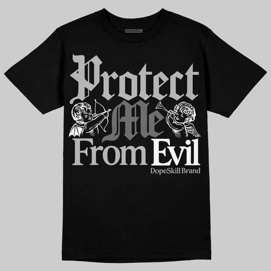 New Balance 2002R ‘Steel Orca’ DopeSkill T-Shirt Protect Me From Evil Graphic Streetwear - Black