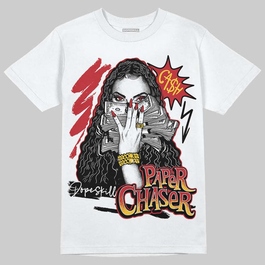 Jordan 14 Retro Ferrari (2025) DopeSkill T-Shirt NPC Graphic Streetwear - White