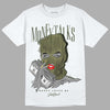 Jordan 4 Retro SE Craft Medium Olive DopeSkill T-Shirt Money Talks Graphic Streetwear - White