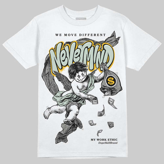 Jordan 1 Retro Low OG Year of the Snake (2025) DopeSkill T-Shirt Nevermind Graphic Streetwear - White