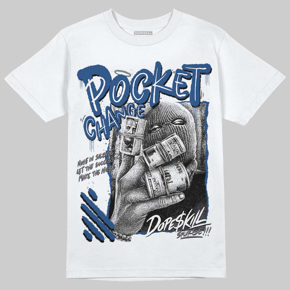 Jordan 9 Retro 'Flint Grey' 2026 DopeSkill T-Shirt Pocket Change Graphic Streetwear - White