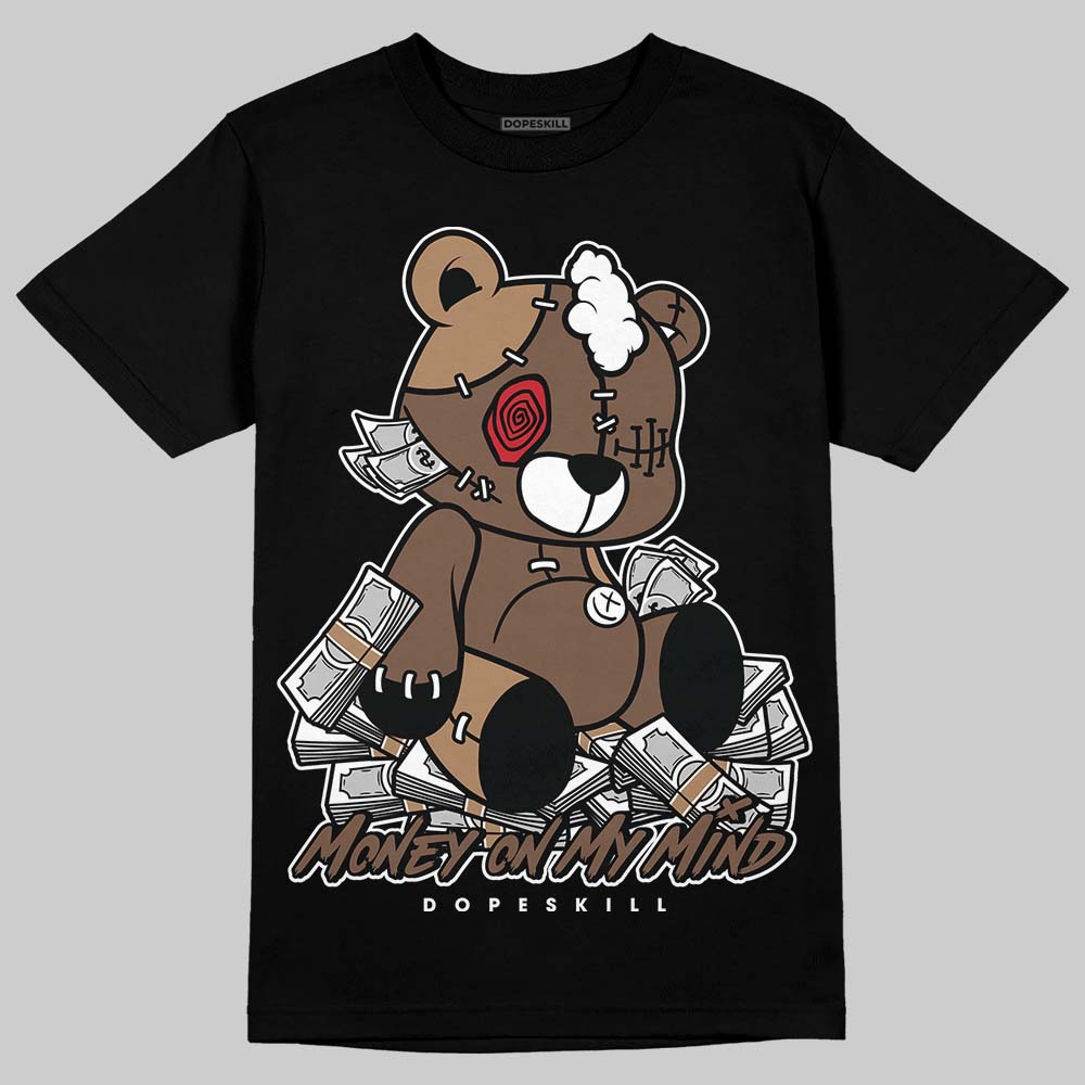 Jordan 9 'Olive' DopeSkill T-Shirt MOMM Bear Graphic Streetwear - Black