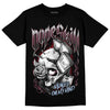 Jordan 5 Retro Burgundy (2023) DopeSkill T-Shirt Money On My Mind Graphic Streetwear - Black