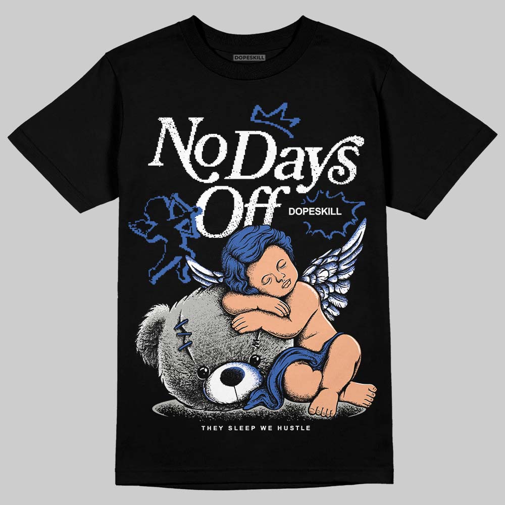 Jordan 3 "Lucky Shorts" DopeSkill T-Shirt New No Days Off Graphic Streetwear - Black
