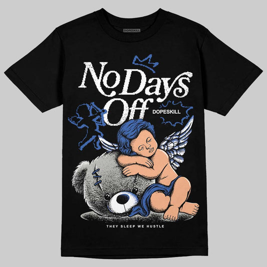 Jordan 3 "Lucky Shorts" DopeSkill T-Shirt New No Days Off Graphic Streetwear - Black