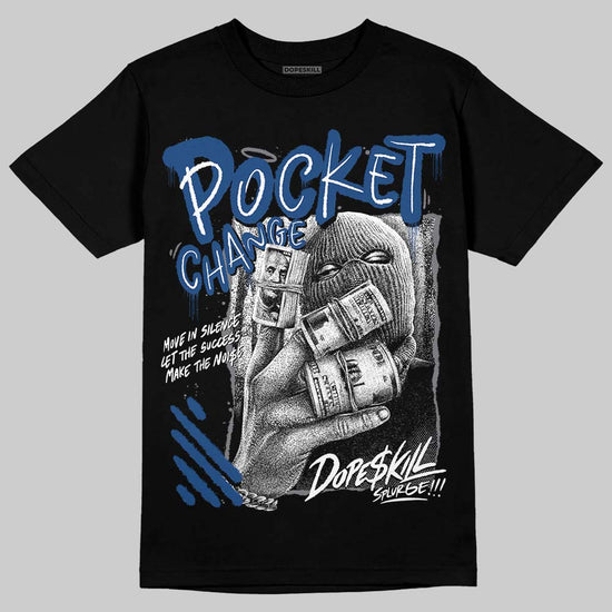 Jordan 9 Retro 'Flint Grey' 2026 DopeSkill T-Shirt Pocket Change Graphic Streetwear - Black