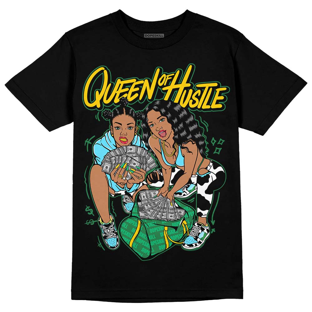 Dunk Low Ben & Jerry’s Chunky Dunky DopeSkill T-Shirt Queen Of Hustle Graphic Streetwear - Black 