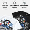 “True Blue” 3s DopeSkill T-Shirt Word Hard Rise Above Graphic
