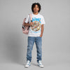 Military Blue 4s DopeSkill T-Shirt Whippin Graphic