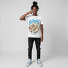 Military Blue 4s DopeSkill T-Shirt Whippin Graphic