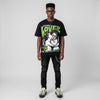 Max 95 OG 'Neon' DopeSkill Oversize Print T-Shirt Real Ones Choose Loyalty Graphic