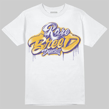 Kobe 8 Protro "Lakers Home" DopeSkill T-Shirt Rare Breed Type Graphic Streetwear - White