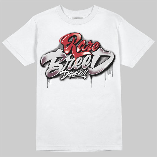 New Balance 1906R Silver Classic Crimson DopeSkill T-Shirt Rare Breed Type Graphic Streetwear - WHite 