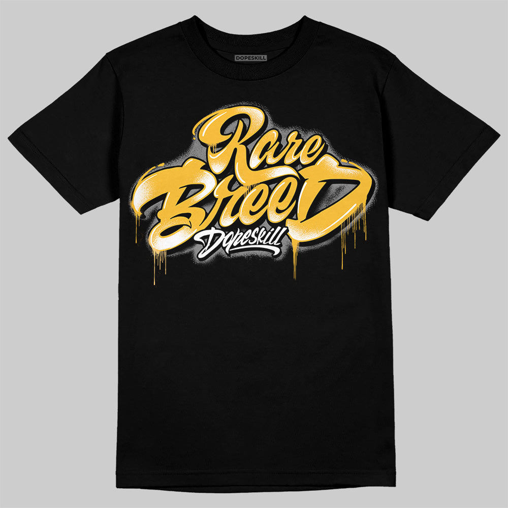 New Balance 9060 Varsity Gold (GS) DopeSkill T-Shirt Rare Breed Type Graphic Streetwear - Black