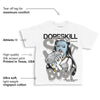 Blue Chill 4s DopeSkill Toddler Kids T-shirt Stay It Busy Graphic