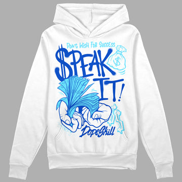 Dunk Low Argon DopeSkill Hoodie Sweatshirt Speak It Graphic Streetwear - White