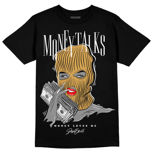 Jordan 11 "Gratitude" DopeSkill T-Shirt Money Talks Graphic Streetwear - Black