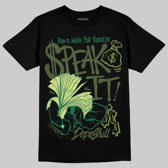 Foamposite Pro 'Pine Green' DopeSkill T-Shirt Speak It Graphic Streetwear - black